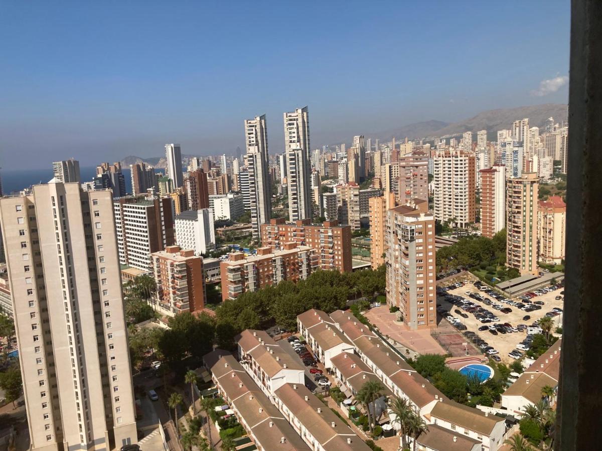 Rascacielo Bonito Mirando Al Mar Appartement Benidorm Buitenkant foto