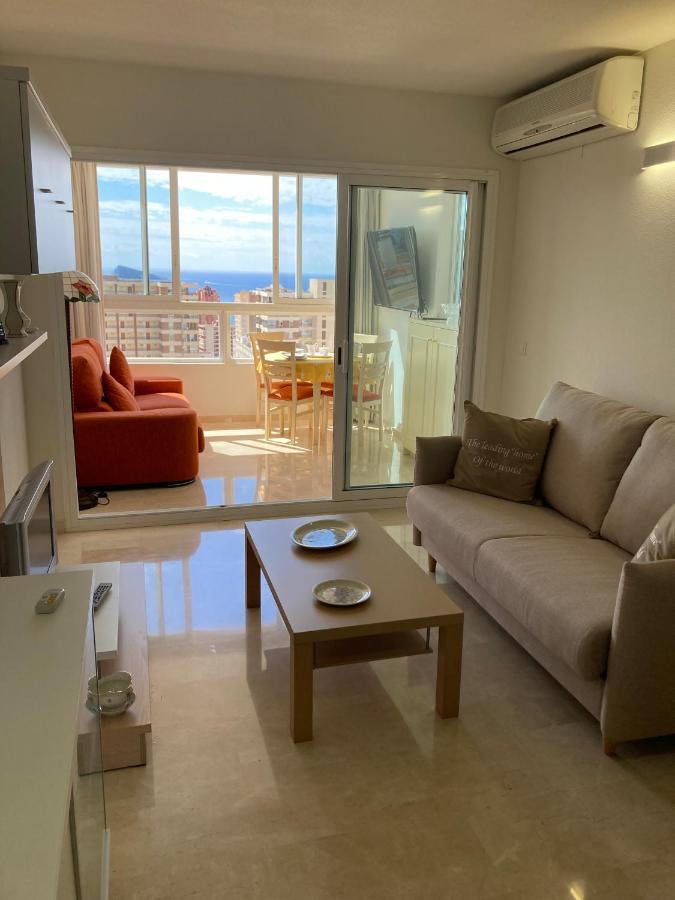 Rascacielo Bonito Mirando Al Mar Appartement Benidorm Buitenkant foto