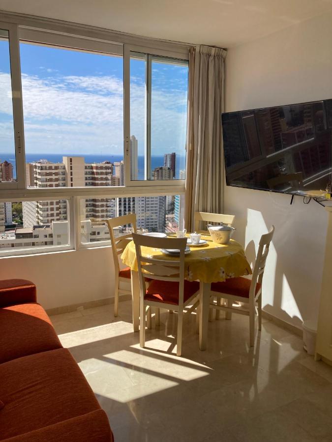 Rascacielo Bonito Mirando Al Mar Appartement Benidorm Buitenkant foto